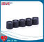 E039 Wire Edm Consumables Black Rubber Seal For EDM Drilling Machine المزود